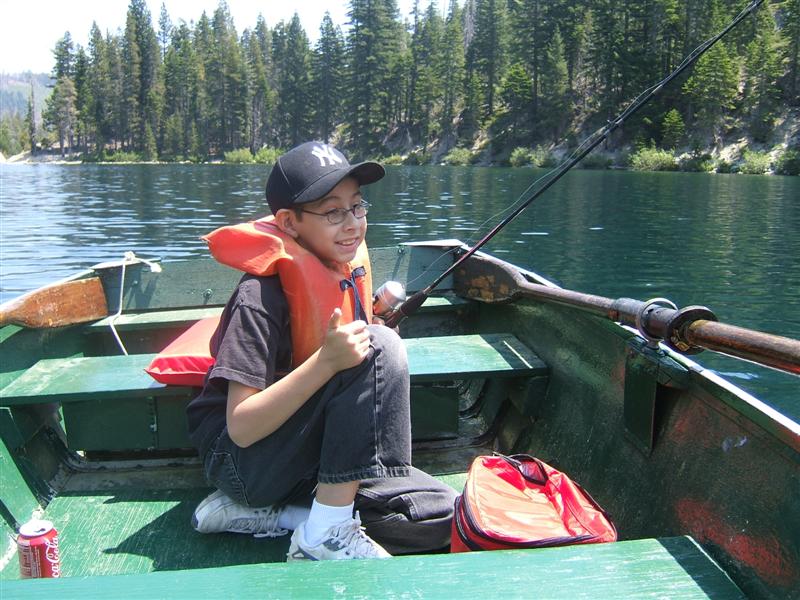 DSCF4289.JPG - Enjoying the day on lake Sardine, kick’n back, fishing…