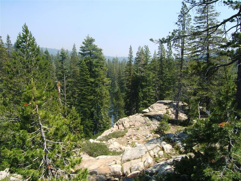 DSCF4308.JPG - Looking at lower Salmon Lake...